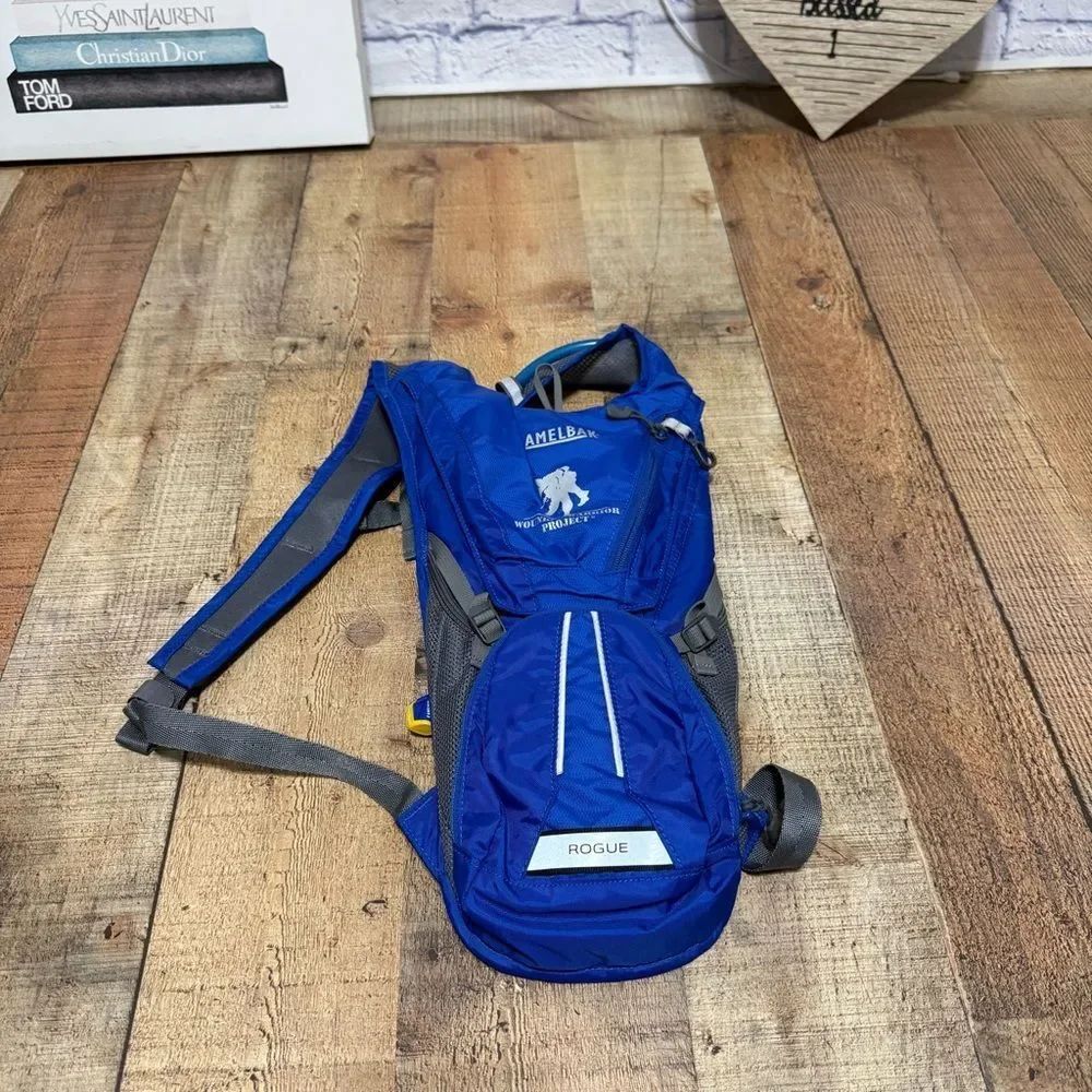 CamelBak 70oz Rogue Light Hydration Water Storage Pack Wounded Warrior Blue